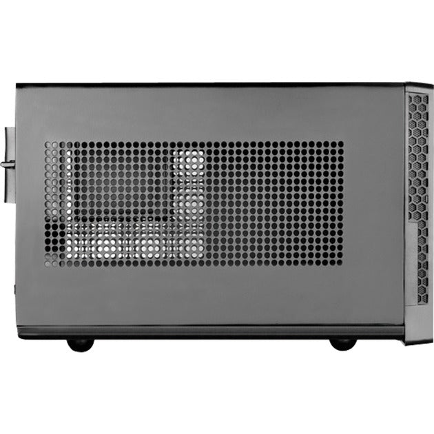 Afbeelding laden in galerijviewer, Silverstone sg13b mini tower behuizing (zwart | 2x usb-a)
