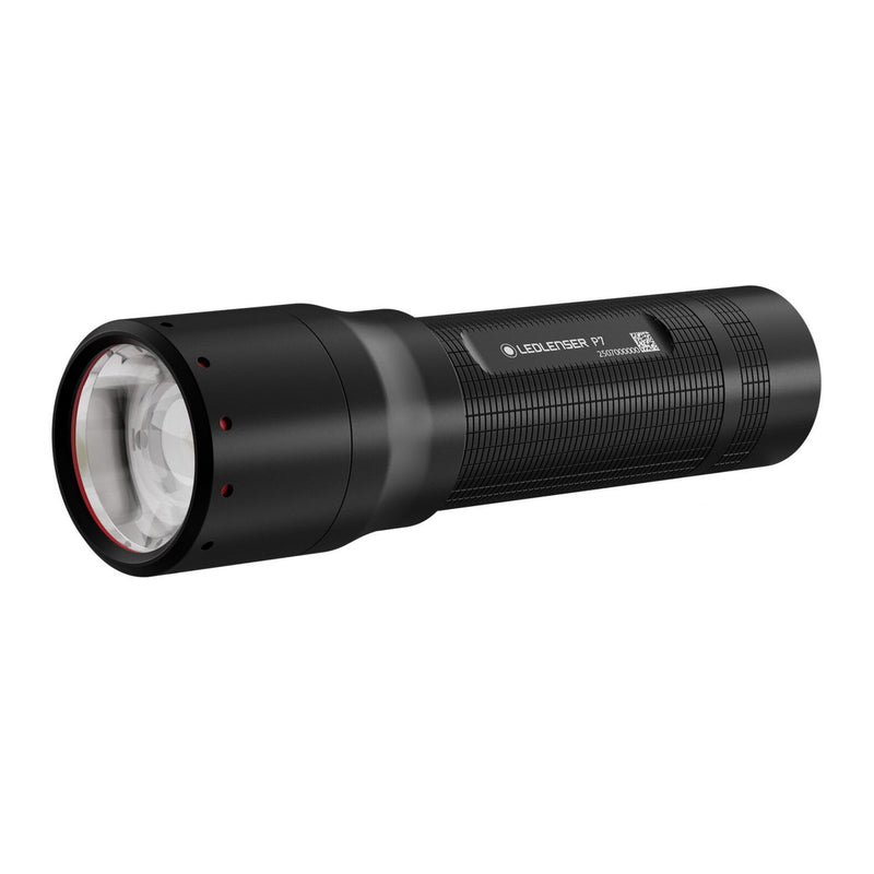 Afbeelding laden in galerijviewer, Ledlenser p7 zaklamp (zwart, 650 lm, 6000-7500k)
