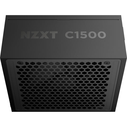 Nzxt c1500 platinum modulaire 1500 watt voeding (zwart, 2x 12v-2x6, 6x pcie)