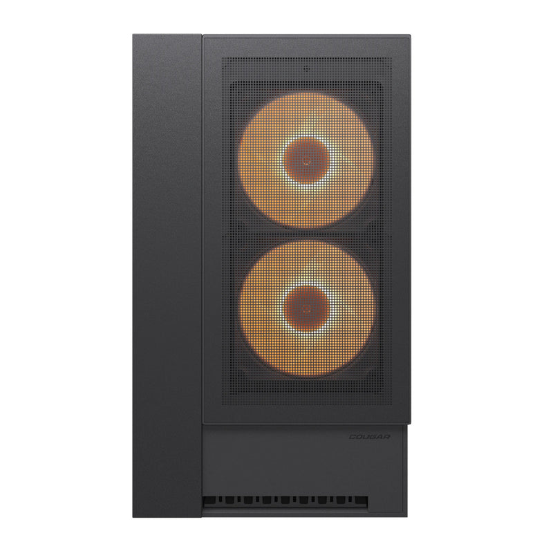 Afbeelding laden in galerijviewer, Cougar omnyx midi tower behuizing (zwart | 4x usb-a | 2x usb-c | tempered glass)
