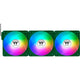 Thermaltake ct120 ex argb sync pc cooling fan racing green (3-fan pack) case fans (groen, 3 stuks, 120 x 120 x 25 mm, pwm)