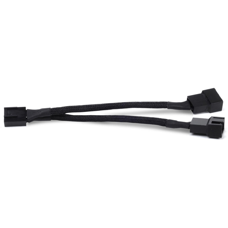 Afbeelding laden in galerijviewer, Silverstone sst-cpf01 splitterkabel (zwart, 10 centimeter)
