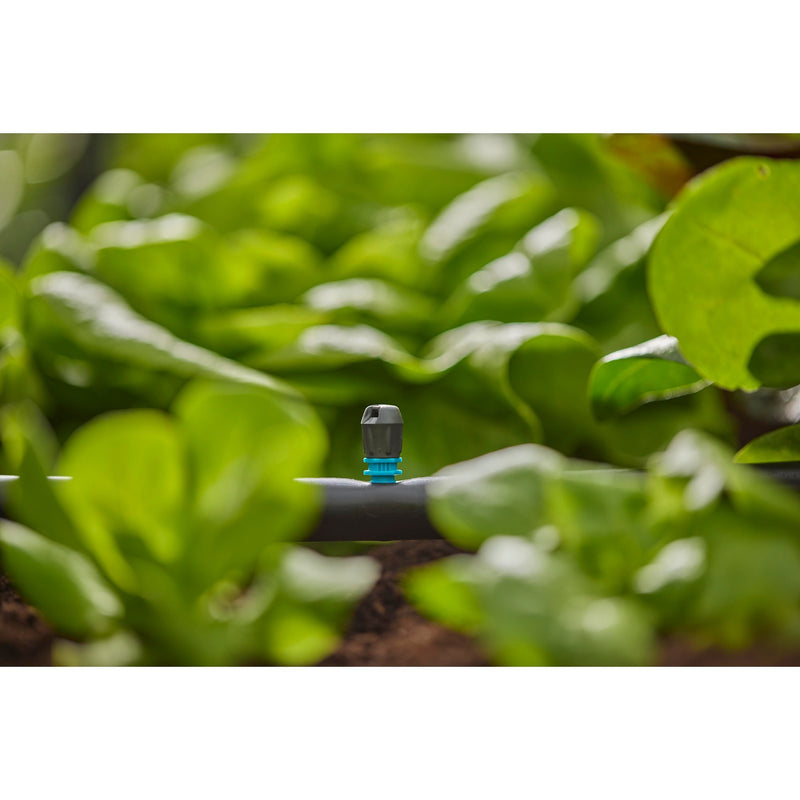 Afbeelding laden in galerijviewer, Gardena micro strook sprinkler uiteinde (zwart turquoise, 5 stuks)
