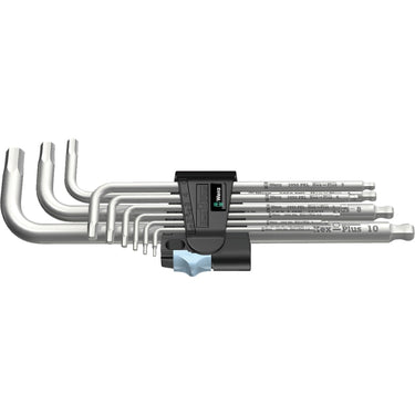 Wera 3950 pkl 9 stiftsleutelset, metrisch, rvs, 9 -delig - 1 stuk(s) - 05022720001