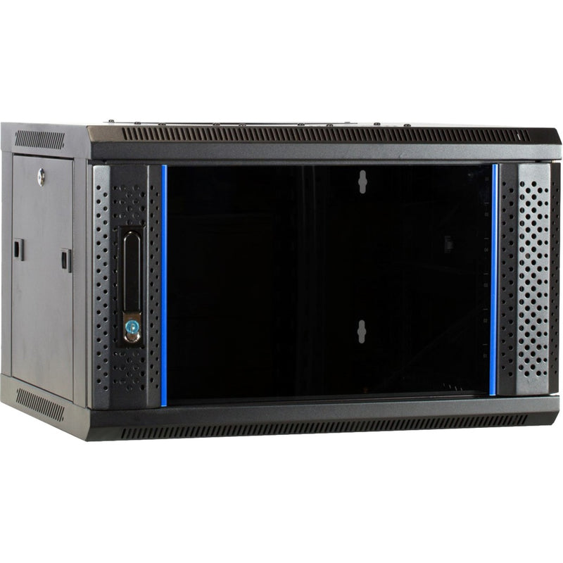Afbeelding laden in galerijviewer, Dsi 6u wandkast met glazen deur - ds6406 server rack (zwart, 600 x 450 x 368mm)

