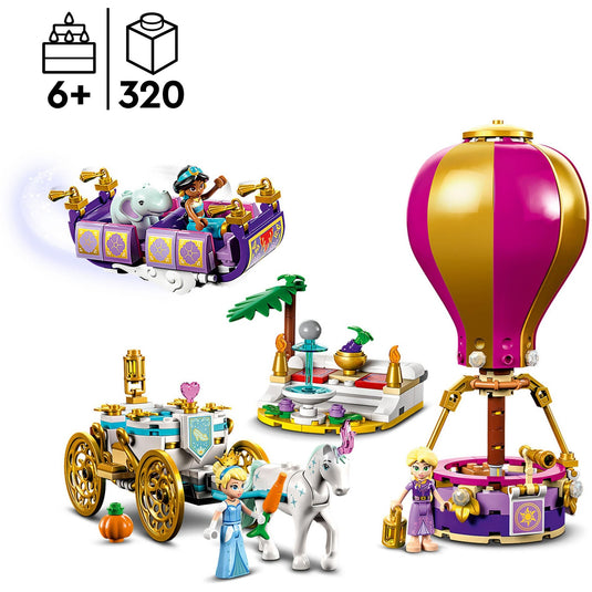 Lego disney princess - betoverende reis van prinses constructiespeelgoed (43216)