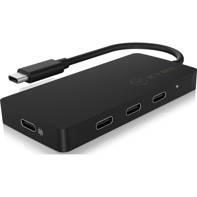 Afbeelding laden in galerijviewer, Icy box ib-hub1429-cpd usb-hub (zwart)
