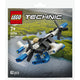 Lego technic 30736 wit watervliegtuig