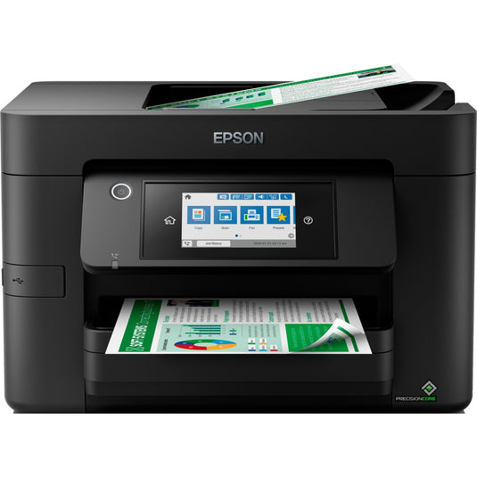 Epson workforce pro wf-4820dwf all-in-one inkjetprinter met faxfunctie (zwart, scannen, kopiëren, faxen, lan, wi-fi)
