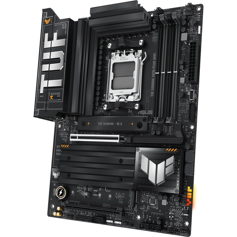 Afbeelding laden in galerijviewer, Asus tuf gaming x870-plus wifi socket am5 moederbord (raid, 2.5gb-lan, wi-fi 7, bt, sound, atx)
