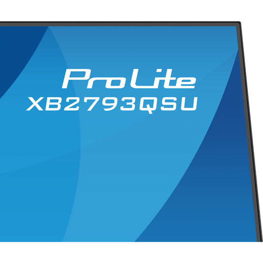 Iiyama prolite xb2793qsu-b1 27 monitor (zwart (mat), hdmi, displayport, usb, audio)