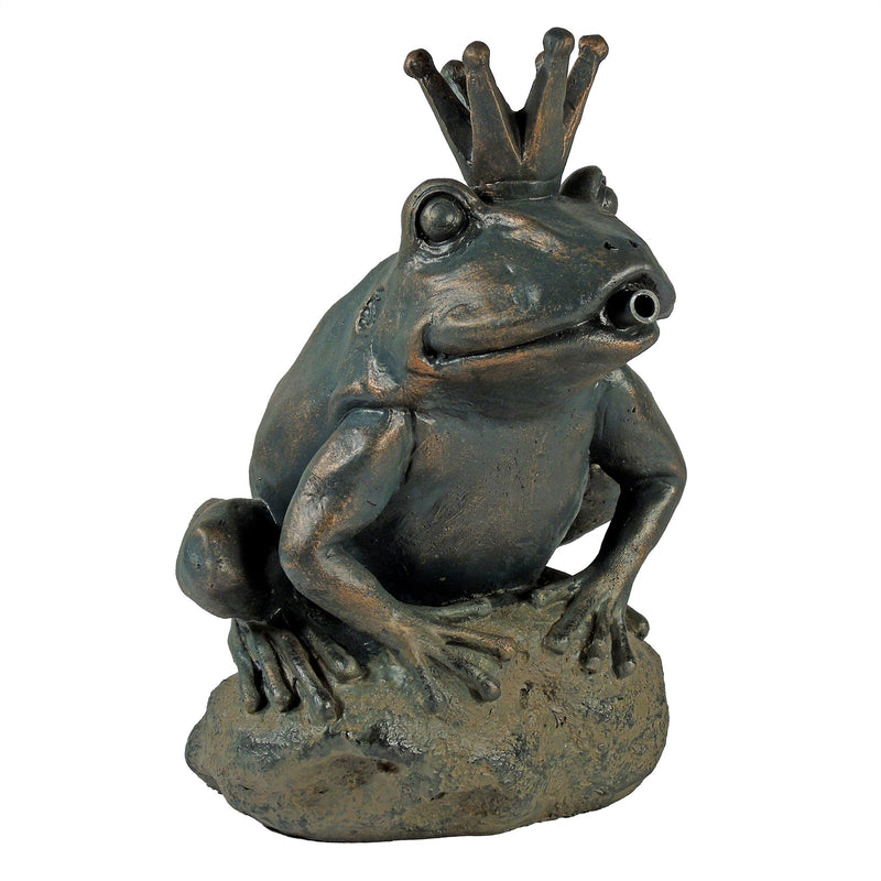 Afbeelding laden in galerijviewer, Ubbink spuitfiguur kikkerkoningin waterornament
