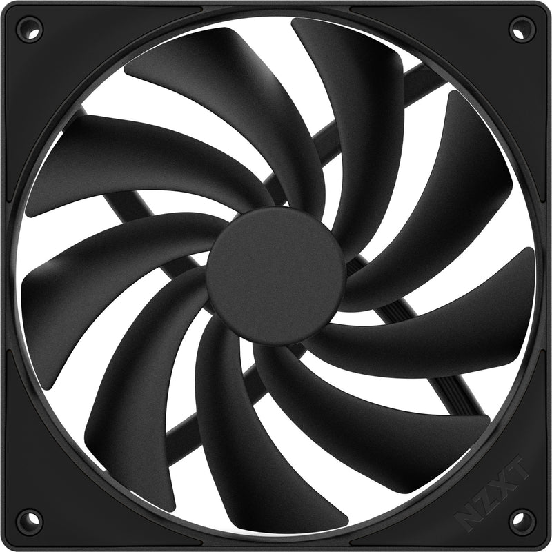 Afbeelding laden in galerijviewer, Nzxt f140q case fan (zwart, 140 x 140 x 25 mm, pwm)

