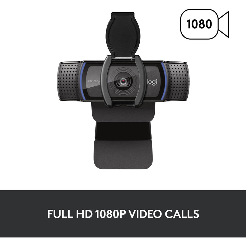 Afbeelding laden in galerijviewer, Logitech c920s pro hd webcam (zwart)
