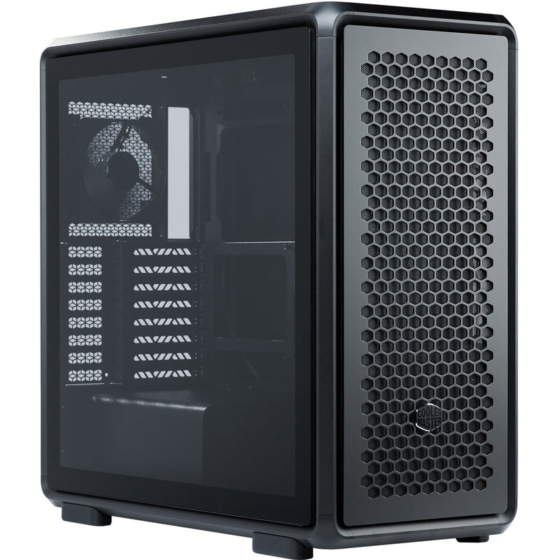 Afbeelding laden in galerijviewer, Cooler master masterframe 600 midi tower behuizing (zwart | 2x usb-a | 1x usb-c | tempered glass)
