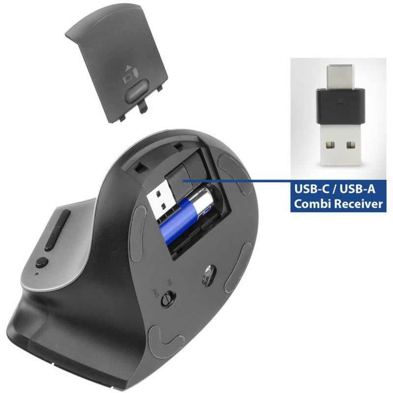 Afbeelding laden in galerijviewer, Act draadloze muis ac5155 bluetooth zwart, zilver
