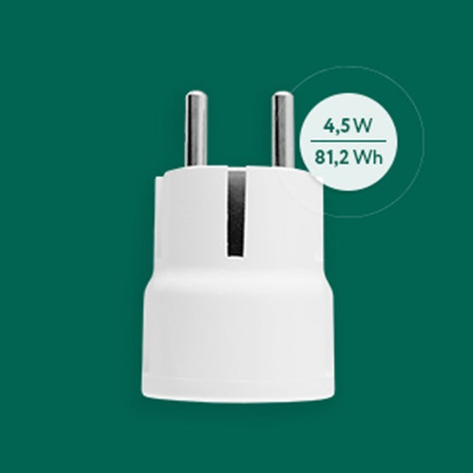 Frient smart plug mini 2 type e (frans) stekker (wit, zigbee 3.0)