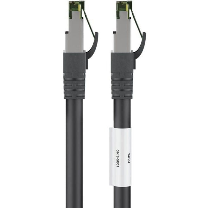 Afbeelding laden in galerijviewer, Goobay patchkabel cat.8.1 s ftp (zwart, 0,25 meter)
