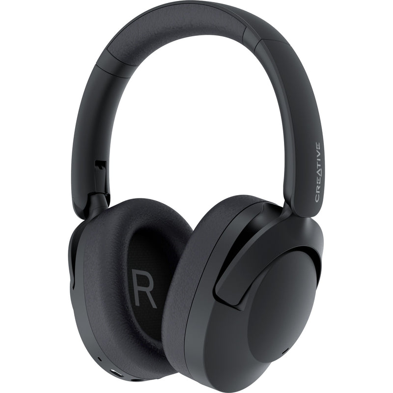 Afbeelding laden in galerijviewer, Creative zen hybrid 2 over-ear hoofdtelefoon (zwart, bluetooth 5.2, usb-c, hybride anc)
