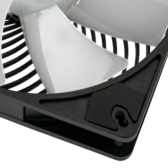 Silverstone air penetrator 140i argb case fan (zwart, 139 x 139 x 25 mm, pwm)