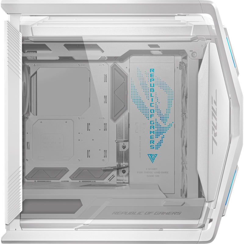 Afbeelding laden in galerijviewer, Asus rog hyperion gr701 big tower behuizing (wit | 4x usb-a | 2x usb-c | rgb | tempered glass)
