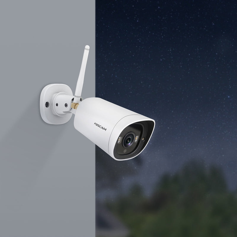 Afbeelding laden in galerijviewer, Foscam g4c, 2k starlight wifi buiten beveiligingscamera (wit)
