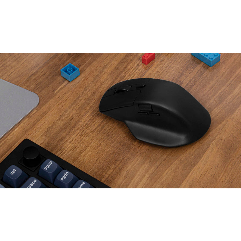 Afbeelding laden in galerijviewer, Keychron m6-a1 wireless mouse (zwart, 100 - 26.000 dpi, usb-c bluetooth 5.1 2.4 ghz)
