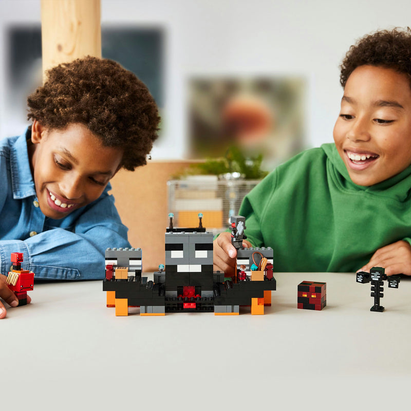 Afbeelding laden in galerijviewer, Lego minecraft de wither-strijd videogame speelgoed voor kinderen - 21590
