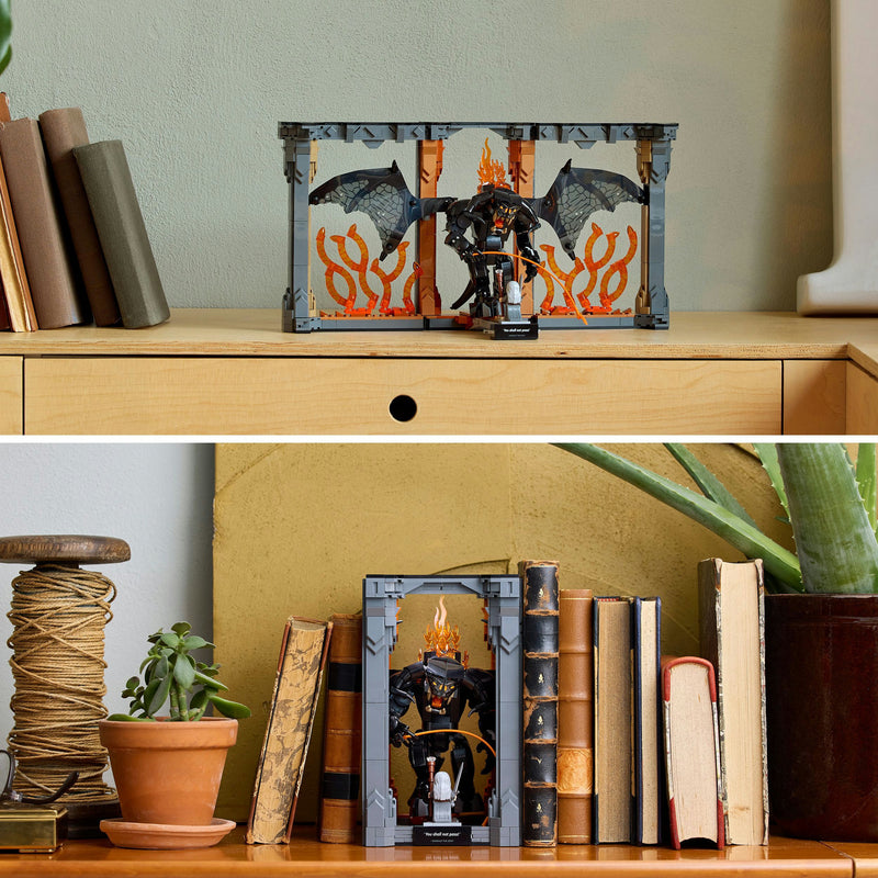 Afbeelding laden in galerijviewer, Lego icons - boekensteun: the lord of the rings – balrog constructiespeelgoed (10367)
