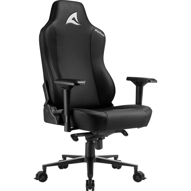 Afbeelding laden in galerijviewer, Sharkoon skiller sgs40 pu leather gamestoel (zwart)
