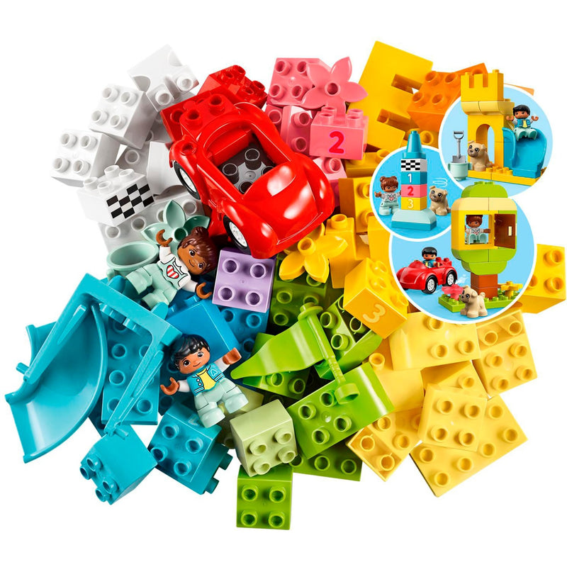 Afbeelding laden in galerijviewer, Lego duplo 10914 luxe opbergdoos met bouwstenen
