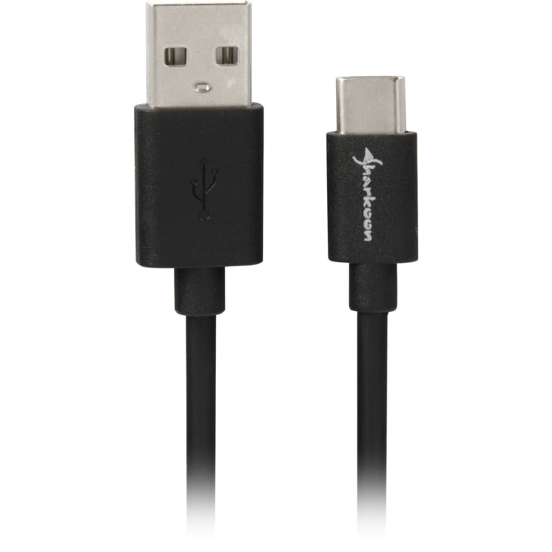 Afbeelding laden in galerijviewer, Sharkoon usb-a 2.0 - usb-c kabel (zwart, 1,5 meter)
