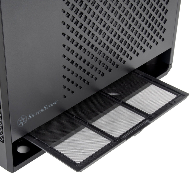 Afbeelding laden in galerijviewer, Silverstone alta g1m midi tower behuizing (zwart | 2x usb-a | 1x usb-c)
