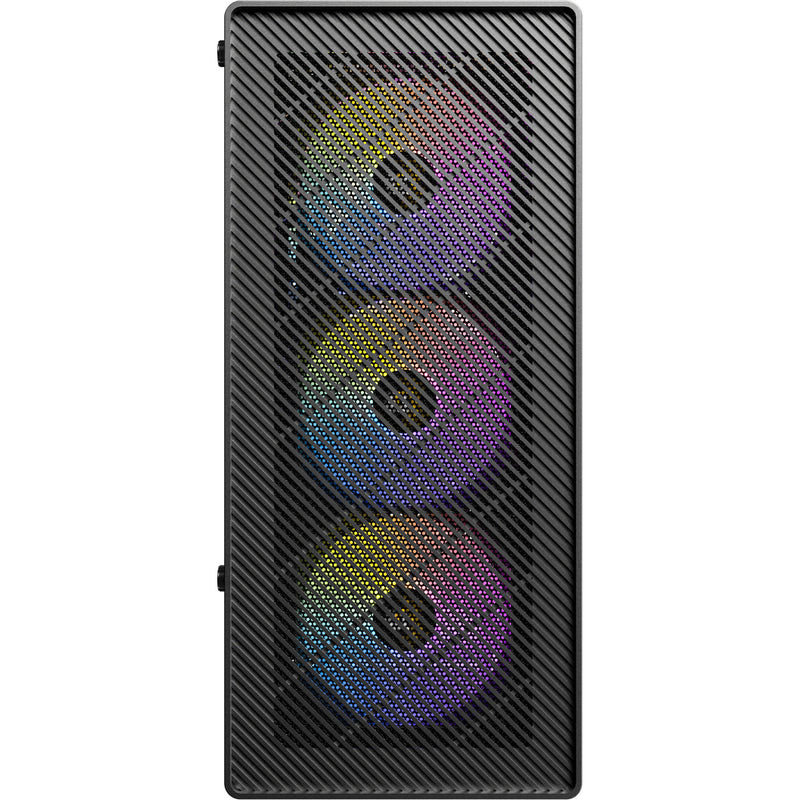 Afbeelding laden in galerijviewer, Antec ax26 rgb elite midi tower behuizing (zwart | 3x usb-a | tempered glass)
