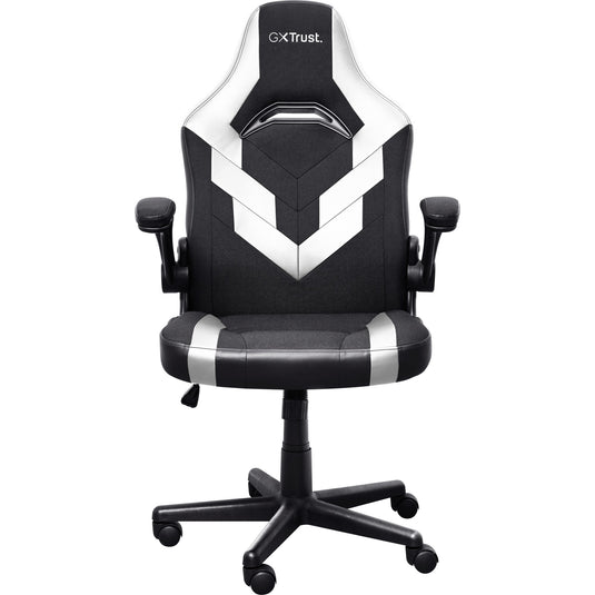 Trust gxt 703w riye gamingstoel (zwart wit)