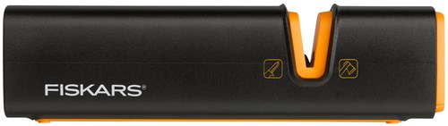 Afbeelding laden in galerijviewer, Fiskars bijlslijper - messenslijper - met antislip pads - 16,5 cm
