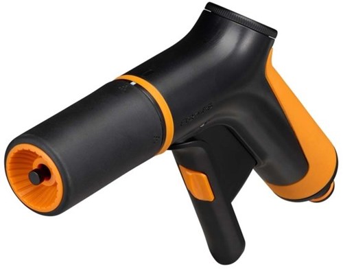 Afbeelding laden in galerijviewer, Fiskars comfort spuitpistool, 2 standen, knijpbediening – 1065484
