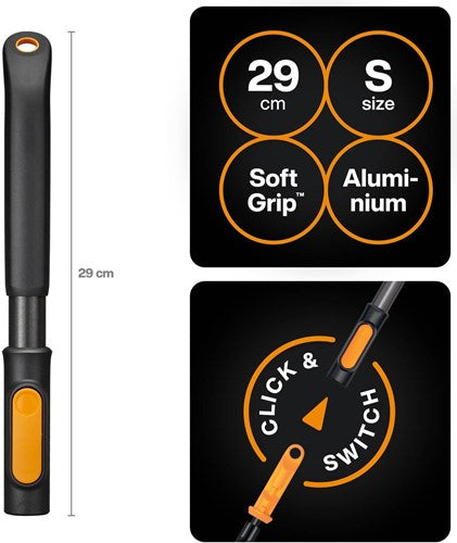 Afbeelding laden in galerijviewer, Fiskars oneclick handgreep | maat s - 1080548
