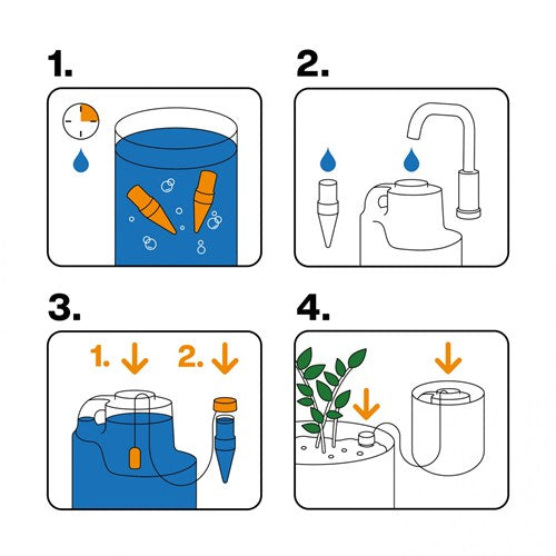 Afbeelding laden in galerijviewer, Fiskars plant care waterdruppelaars | 2-delig - 1075381
