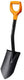 Fiskars solid autospade | metalen steel | 1066715 - 1066715