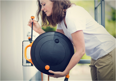 Fiskars wandbevestiging | voor slanghaspel s - 1020448