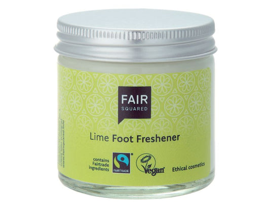 Fair squared voeten crème - foot freshener limoen