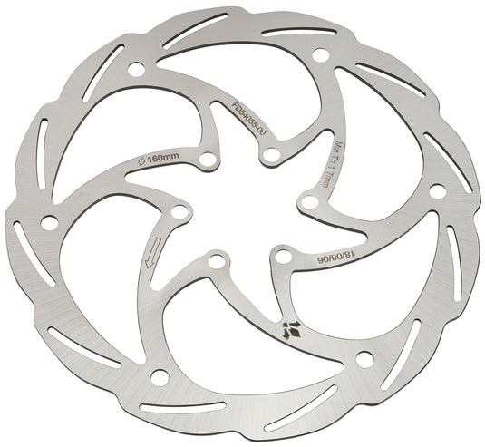 Formula monolitic 6-bolt disc rotor | 180mm