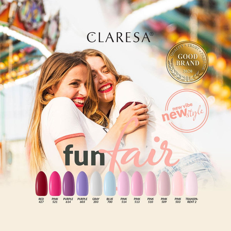 Afbeelding laden in galerijviewer, Claresa uv led gellak 5ml purple 603 funfair
