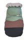 Croozer footmuff for vaaya keeke multicolored wave