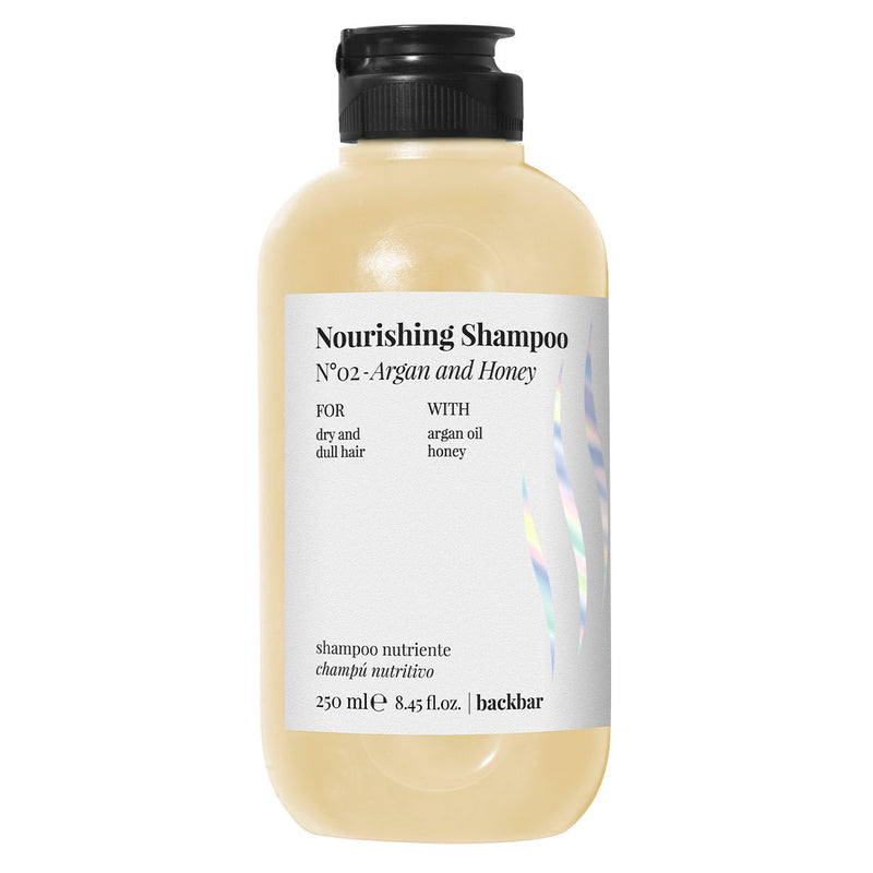 Afbeelding laden in galerijviewer, Farmavita backbar nourishing shampoo n°02 argan and honey 250ml
