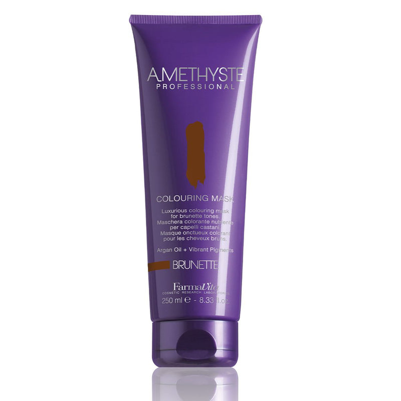 Afbeelding laden in galerijviewer, Farmavita amethyste colouring mask brunette 250ml
