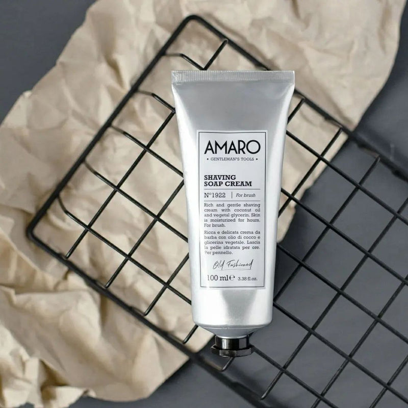 Afbeelding laden in galerijviewer, Farmavita amaro shaving soap cream 100ml

