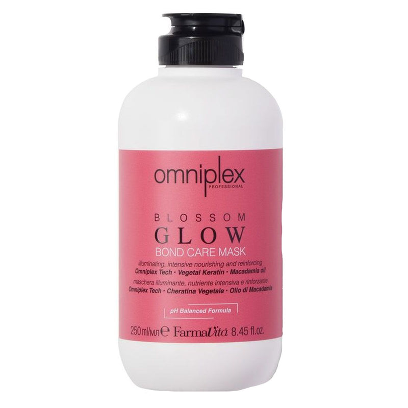 Afbeelding laden in galerijviewer, Farmavita omniplex blossom glow bond care mask 250ml
