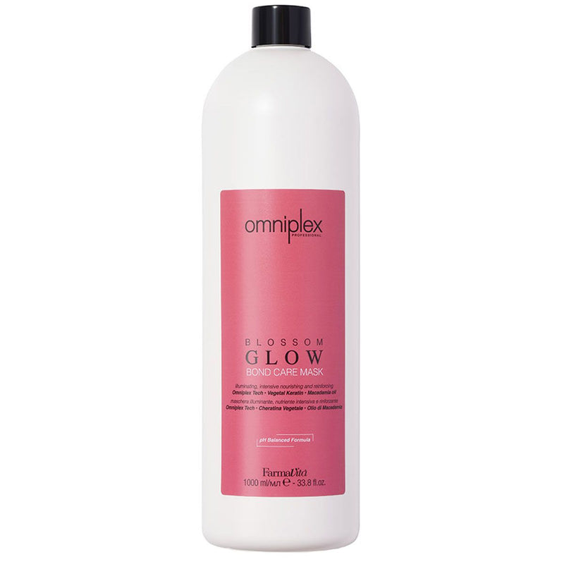 Afbeelding laden in galerijviewer, Farmavita omniplex blossom glow bond care mask 1000ml
